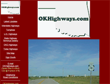 Tablet Screenshot of okhighways.com